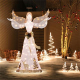 5-foot Christmas angel with 100 warm white lights 93944795