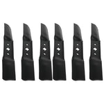 ZUN 6 Pack Repl Cub Cadet Mower Blades 742-05052 942-05052 For 50" Lawn Tractor and RZT Mowers Cub Cadet 50159092