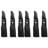 ZUN 6 Pack Repl Cub Cadet Mower Blades 742-05052 942-05052 For 50" Lawn Tractor and RZT Mowers Cub Cadet 50159092