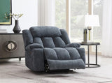 Blue Power Lift Recliner with Heating and Massage B062P215447