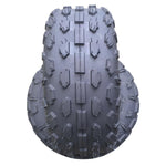 ZUN Pair of ATV Go Kart Tires 145/70-6 Rated Black rubber Depth: 5 mm 61419693