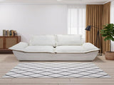 Modern Removable and Washable Cloud Sofa, Deep Seat and Two-seater Sofa for Living Room, Soft W3653P556175