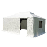 ZUN 12'x14' Gazebo Cover for Hardtop Gazebos, Outdoor Universal Winter Gazebo Cover with Sidewalls and W1859P227653