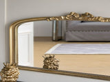 40.2" x 29.9" Baroque Style Gold Arch Mirror W2078P288166