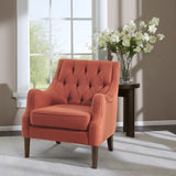 Button Tufted Accent Chair B03548571