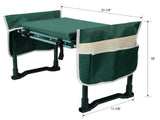 Garden Kneeler and Seat Bench with 2 Free Tool Pouch, Foldable Stool, EVA Foam Pad, with an extra 26812341