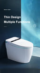 ZUN Smart Toilet with Bidet Built-in, Auto Dual Flush, Auto Open & Close Bidet Toilet with Heated Seat, W2894P199872