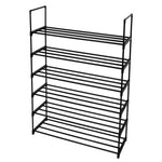 ZUN 6 Tiers Shoe Rack Shoe Tower Shelf Storage Organizer For Bedroom, Entryway, Hallway, and Closet 37112785