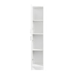 ZUN Freestanding Cabinet with Inadjustable Shelves and two Doors for Kitchen, Dining Room, White W33165045