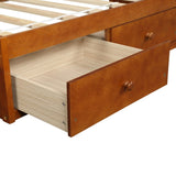 ZUN Orisfur. Twin Size Platform Storage Bed with 3 Drawers WF193634AAL