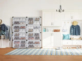 4-Tier Shoe Rack with Side Hooks, 32-Pair Capacity Sturdy Metal Frame Storage Organizer, White&Black 37303931