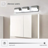 ZUN (Same as W1340110596/L2011) Bathroom Vanity 3-Light LED Vanity Lights Over Mirror Bath Wall W1340P206821