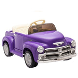 ZUN 12V Kids Ride On truck car w/parents control, Licensed Chevrolet 3100 pickup,electric car for W1396P183800