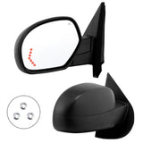 Pair Tow Mirrors Fit For 2007-2013 Chevy Silverado Sierra Power Heated Signal 35944316