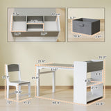 Kids Desk and Chair Set 40255556