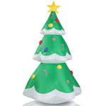 ZUN 6.9 FT Lighted Christmas Inflatable Decoration, Inflatable Christmas Tree, Blow Up Yard Decorations 56140561