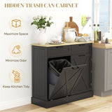 ZUN Kitchen Storage Cabinet、Kitchen Cabinet 36370857