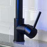 LED Commercial Kitchen Faucet with Pull Down Sprayer, Single Handle Single Lever Kitchen Sink Faucet W1932P172306