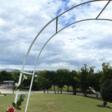 8ft H Metal Garden Arch Trellis,Adjustable Arbor Trellis for Garden Climbing Plants Support 67497955