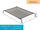 43"D x 26"W x 8"H Dog Bed Gray 36552704