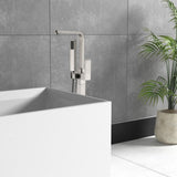 Freestanding Bathtub Faucet with Hand Shower W1533125177