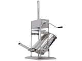 Stainless Steel Commercial Sausage Stuffer,Dual Speed Vertical Sausage Maker 22LB/10L, Meat Filler W46557794