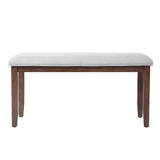 Upholstered Bench for Bedroom End of Bed,38-inch Entryway Bench for Living Room,Dining Bench with N752P271804C