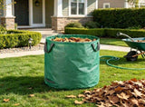 72 Gallon Yard Waste Bag 3-Pack, Large Reusable Collapsible Garden Leaf Trash Container, 26.4x30 11471756