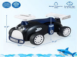 Kids Ride-On Sliding Car with Music Function, 3 Themes Sit-and-Scoot Toy for 19-36 Months 55689573