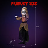 5.3ft Girl Halloween Standing Decoration 28114275