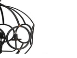 4 - Light Metal Chandelier, Hanging Light Fixture with Adjustable Chain for Kitchen Dining Room W2078138925