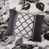 King/Cal King Floral Print Comforter Set B03595939
