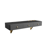 GO 47" Floating Shelf with Drawer, Multi-Purpose Wall-Mounted Vanity, Mounted Desk, Floating WF316977AAB