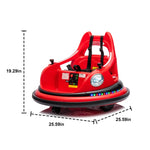 ZUN 12V ride on bumper car for kids,electric car for kids,1.5-5 Years Old,W/Remote Control, LED Lights, W1578P198506