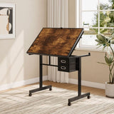 1000 pieces Jigsaw Puzzle metal Table board for adults gift with 4 trays and 2 Drawers W347P295083