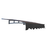 DA5934W Series Door Window Awning Canopy Made of 0.137 Inch Thick Crystal Solid Polycarbonate Sheet W2205P180066