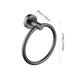 6 Piece Bathroom Towel Rack Set Wall Mount W92863261