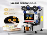 Cup Sealing Machine, Fully Automatic Cup Sealer Machine, Electric Cup Sealing Machine with LCD 98558270