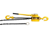 Lever Chain Hoist 1 1/2 Ton 3300LBS Capacity 20 FT Chain Come Along with Heavy Duty Hooks Ratchet 55304435