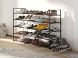 Shoe Rack - 5-Tier Shoe Organizer for Closet, Bathroom, Entryway - Shelf Holds 25 Pairs Sneakers, 10740549