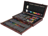 140Pcs Art Supplies Kit with Wooden Case, Drawing Painting Set Includes Colored Pencils, Oil 85998406