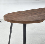 Extendable table,DINING TABLE,OFFICE TABLE,COFFEE TABLE,metal leg,MDF W234P288306