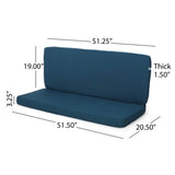 CAROLINA CLUB CHAIR & LOVESEAT SET, DARK TEAL, N775P270159T