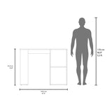 Allen 47" Wide Kitchen Island One Cabinet and Five Shelves, Bar Table, Dinning Table. Pub Table B200P286929