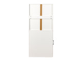 70.87" H Display Storage Cabinet , 4 Tier multi-functional pull-out multi-tier storage shelf & 2 W331P295245