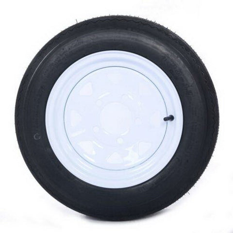 ZUN 2 x Tires with 2 White Rim Weight: 36.38 lbs Rim Width: 4" millionparts 69359993