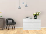 Modern Simple 3-Drawer Dresser White 80193999