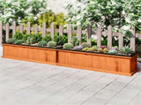 Detachable Bottom Garden Bed, Protective Coating Pine Planter for Herbs, Flowers & Vegetables 40" x 08880794