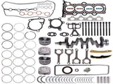 G4FD 1.6L Engine Overhaul Rebuild Kit - Crankshaft Rods / Timing fit for Hyundai KIA 54880961