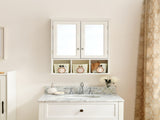 Bathroom Storage Cabinet, Medicine Cabinets for Bathroom with Mirror, 2 Doors 2 Adjustable Shelf 3 68267324